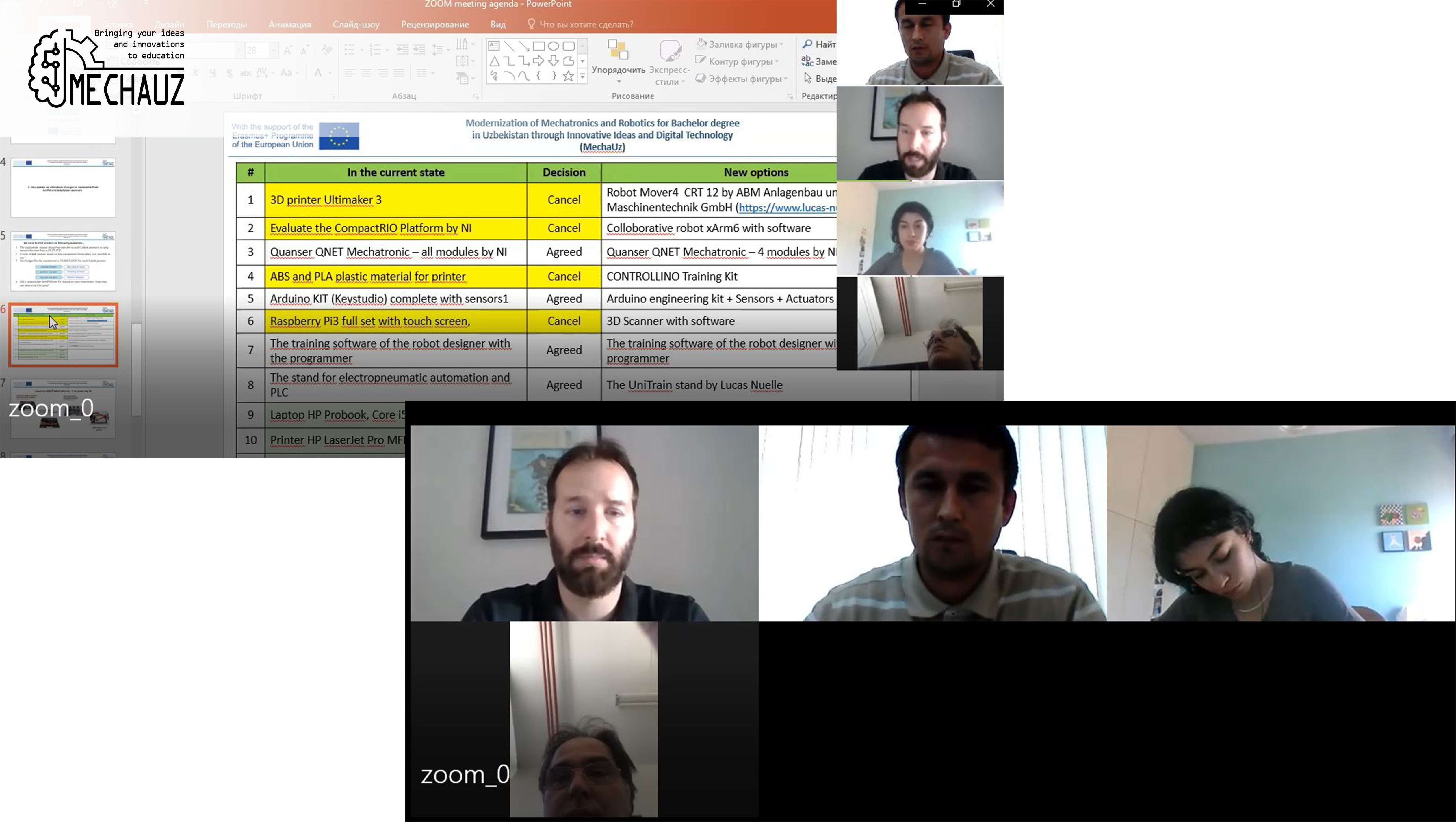Web meeting